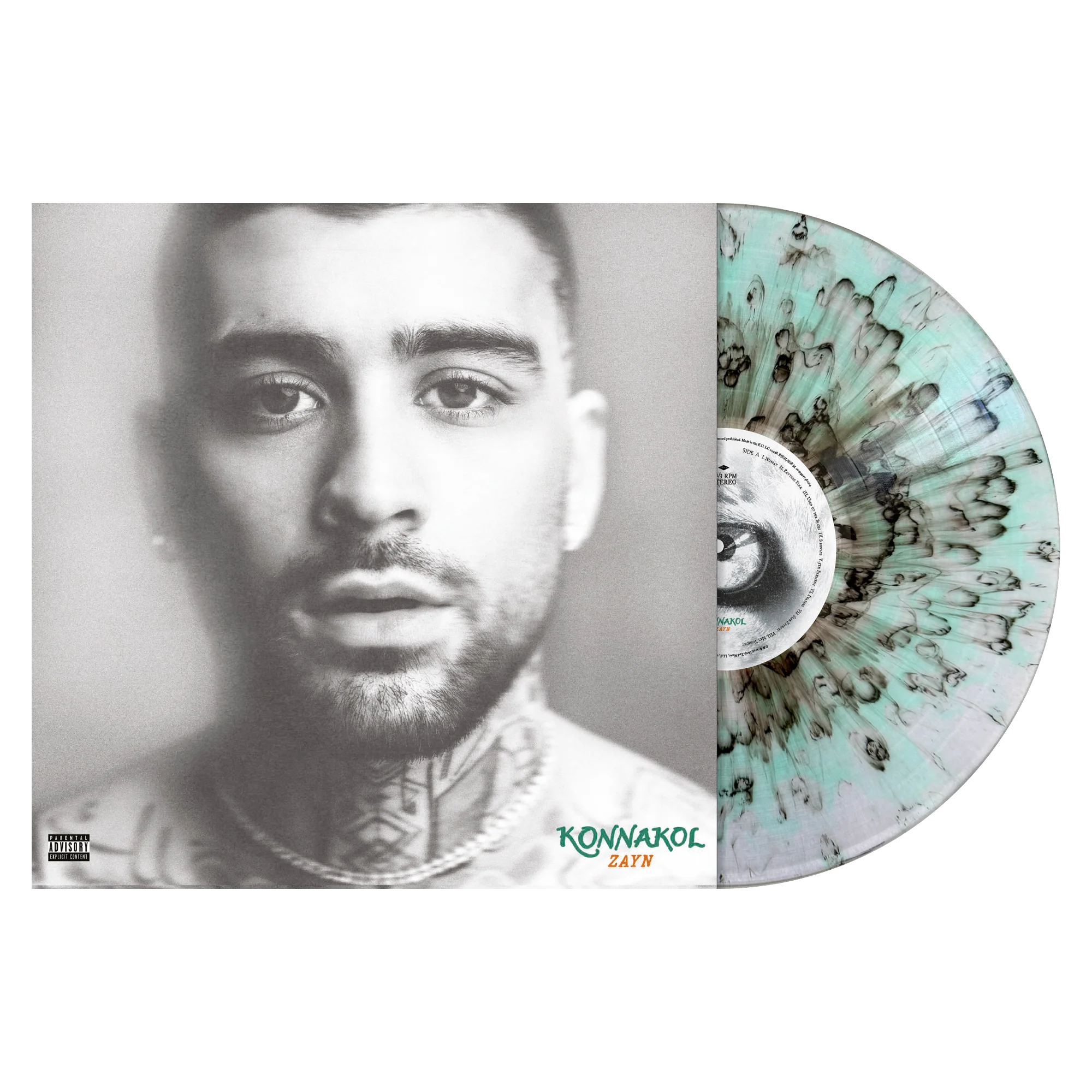 Zayn - Konnakol - Coke Bottle Clear Splatter Blood Records Vinyl /1000