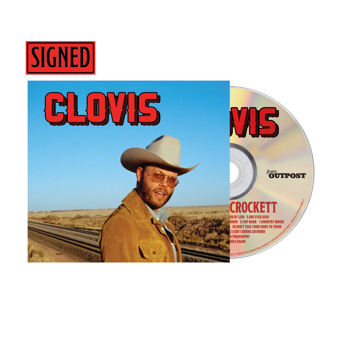 Charley Crockett - Clovis (Signed CD)