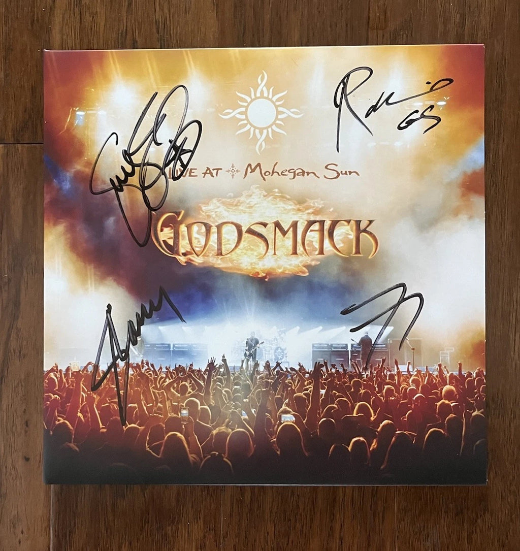 Godsmack - Live At the Mohegan Sun - Cover Signed Vinyl